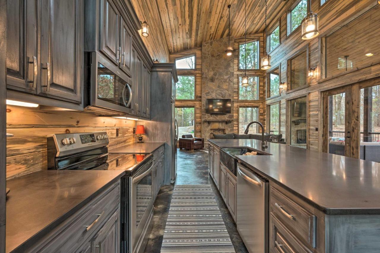 Luxury Cabin In The Woods With Hot Tub And Yard Games! بروكن بو المظهر الخارجي الصورة