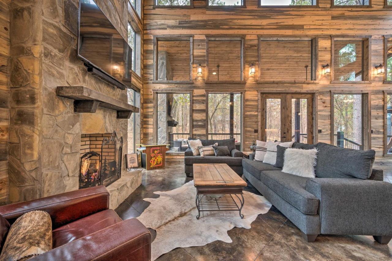 Luxury Cabin In The Woods With Hot Tub And Yard Games! بروكن بو المظهر الخارجي الصورة
