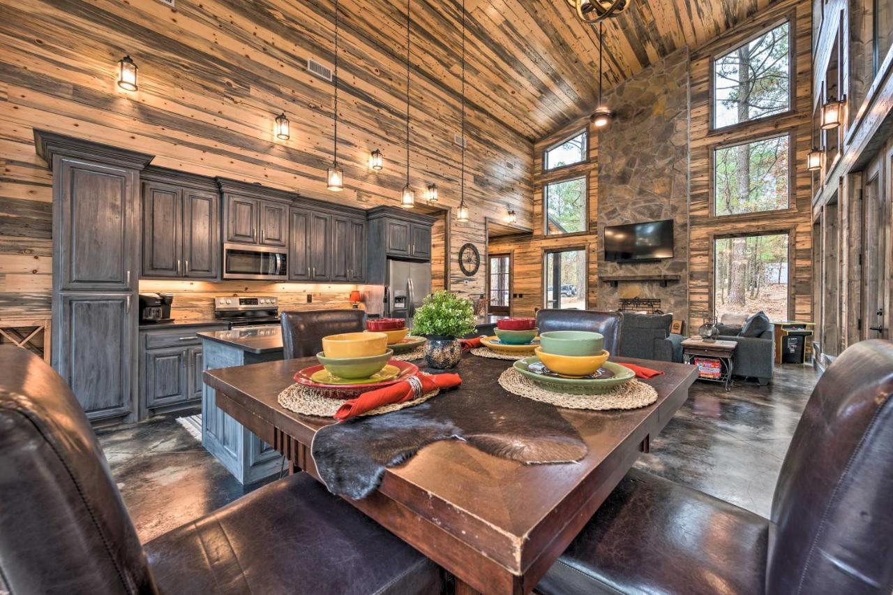 Luxury Cabin In The Woods With Hot Tub And Yard Games! بروكن بو المظهر الخارجي الصورة
