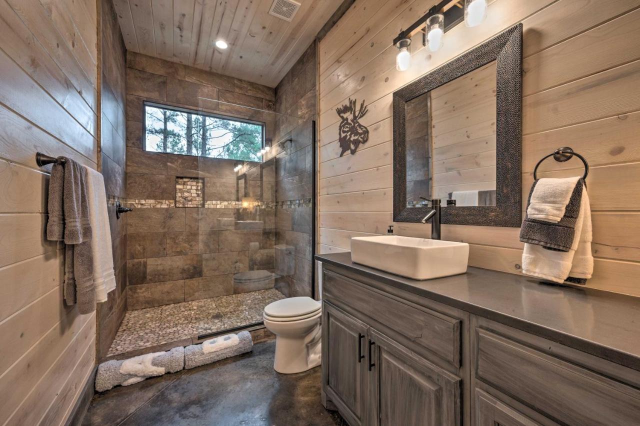 Luxury Cabin In The Woods With Hot Tub And Yard Games! بروكن بو المظهر الخارجي الصورة