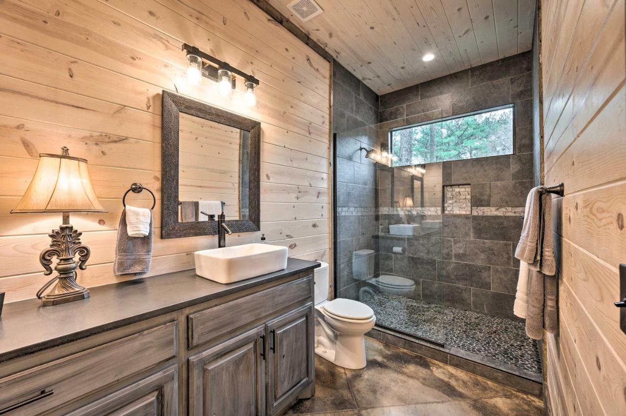 Luxury Cabin In The Woods With Hot Tub And Yard Games! بروكن بو المظهر الخارجي الصورة