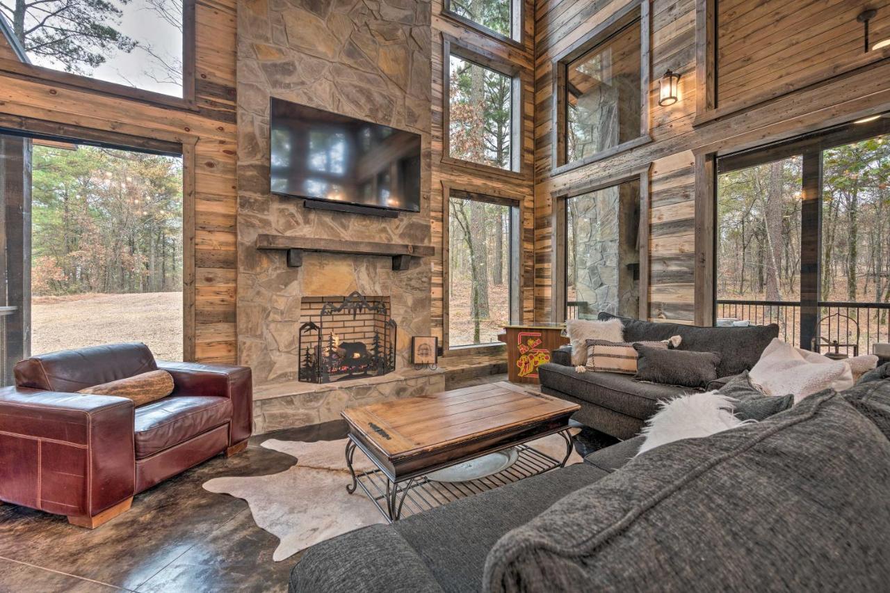 Luxury Cabin In The Woods With Hot Tub And Yard Games! بروكن بو المظهر الخارجي الصورة