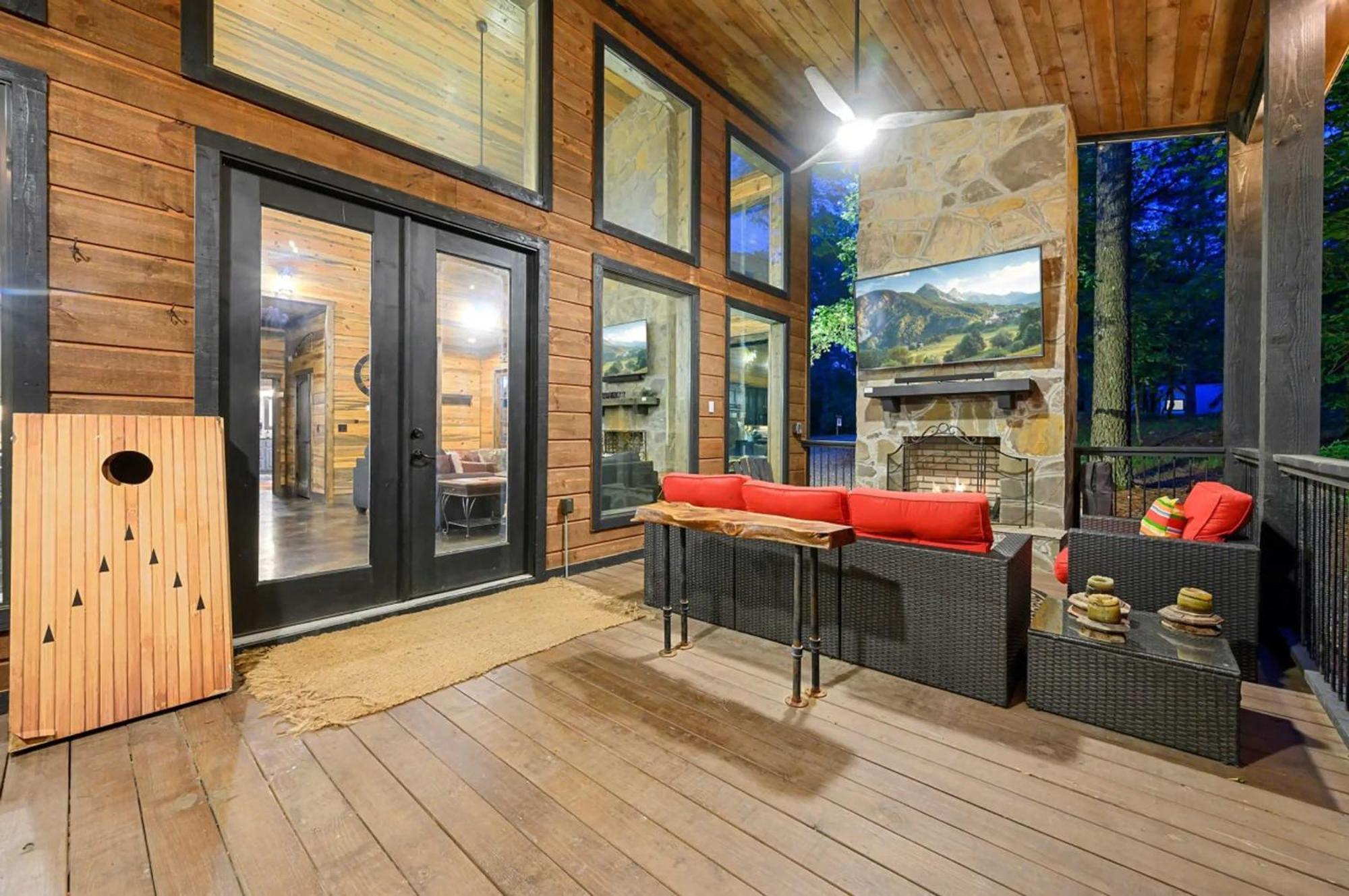 Luxury Cabin In The Woods With Hot Tub And Yard Games! بروكن بو المظهر الخارجي الصورة
