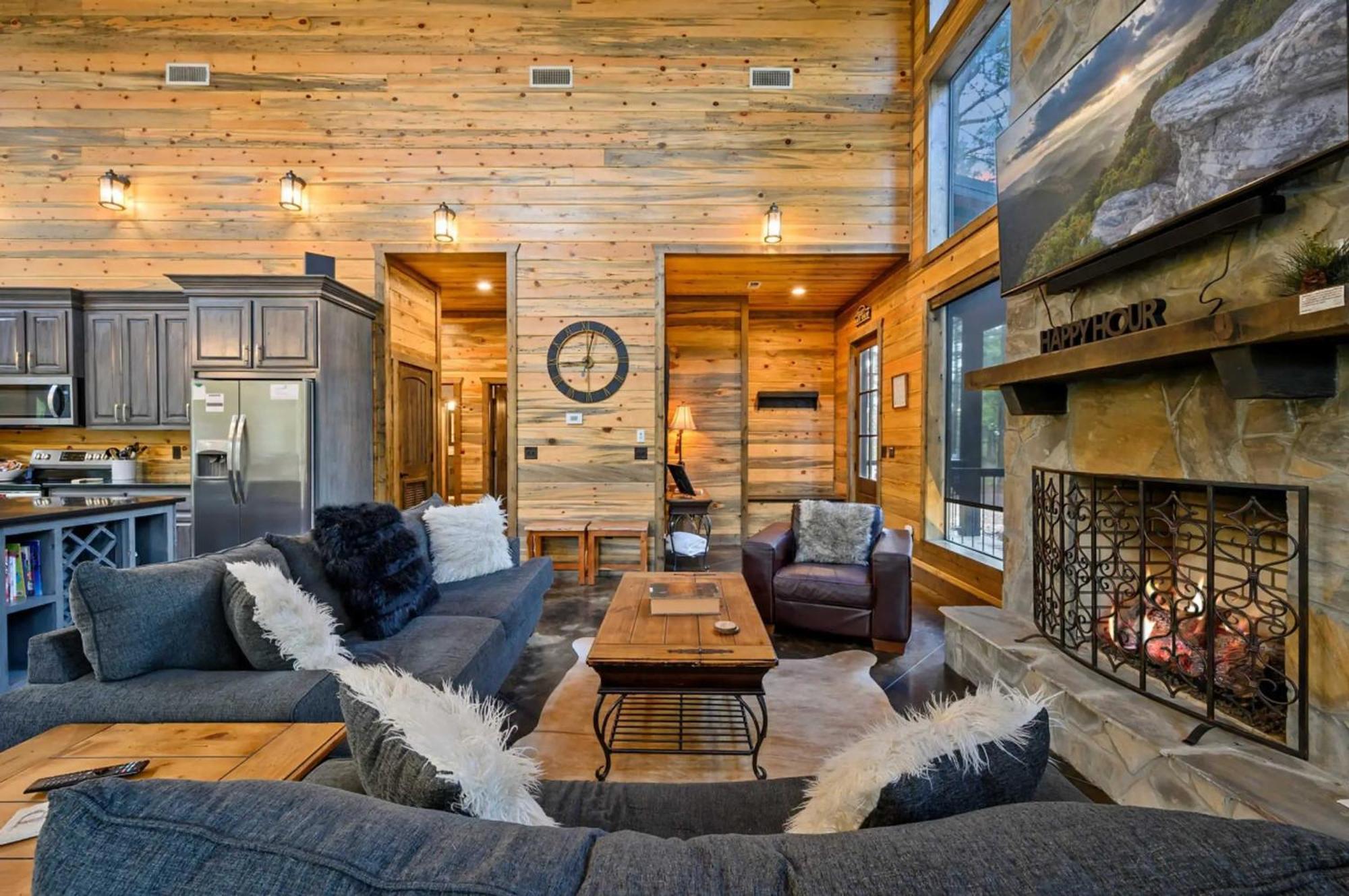 Luxury Cabin In The Woods With Hot Tub And Yard Games! بروكن بو المظهر الخارجي الصورة