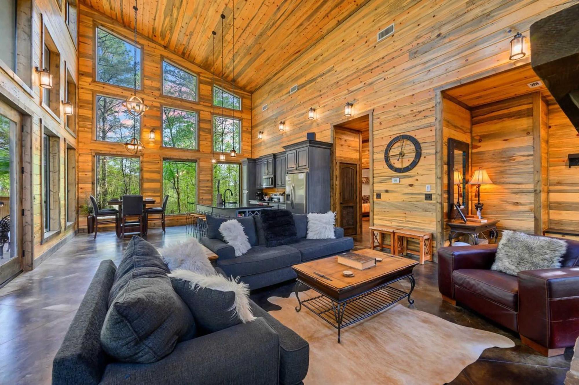 Luxury Cabin In The Woods With Hot Tub And Yard Games! بروكن بو المظهر الخارجي الصورة