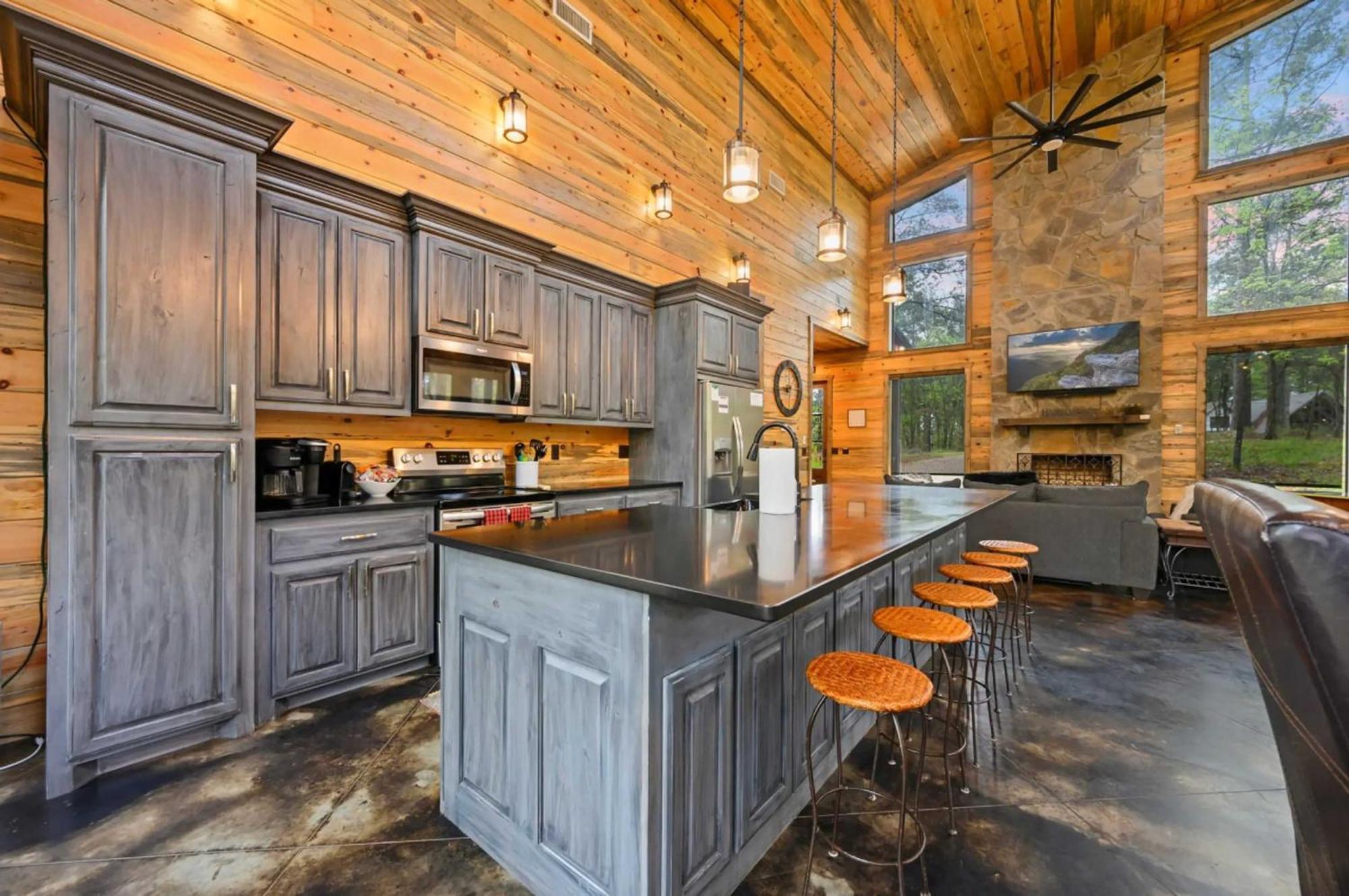 Luxury Cabin In The Woods With Hot Tub And Yard Games! بروكن بو المظهر الخارجي الصورة