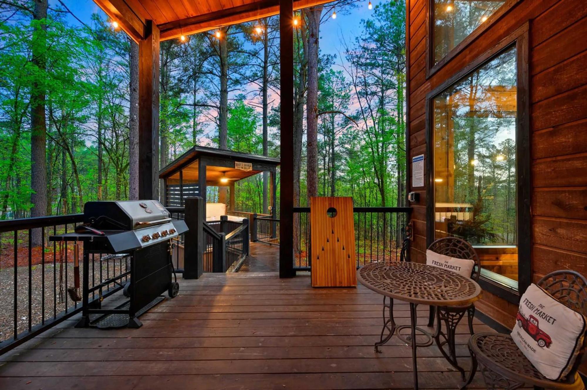 Luxury Cabin In The Woods With Hot Tub And Yard Games! بروكن بو المظهر الخارجي الصورة